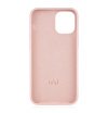 Чехол защитный vlp silicone case для iPhone 12 mini. Цвет: светло-розовый