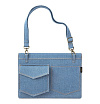 Сумка Tomtoc TheHer Denim Shoulder Bag A26 для ноутбуков 13".Цвет: голубой джинсовый