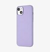 Чехол Ubear Touch Case для iPhone 14 Plus, софт-тач силикон. Цвет: фиолетовый