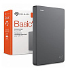 Внешний жесткий диск Seagate Basic 2Tb, 2.5", USB 3.0. Цвет: серый