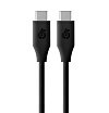 Кабель uBear Life Cable USB-C — USB-C, 100W, 2м. Цвет: чёрный