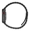 Ремешок из стали Uniq Strova Strap Link Steel для Apple Watch 42/44/45/49мм. Цвет: черный