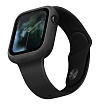 Чехол Uniq Lino для Apple Watch 4/5 44мм. Цвет: черный