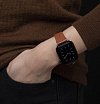 Ремешок кожаный Native Union для Apple Watch 42/44/45мм. Цвет: коричневый