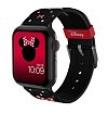 Ремешок силиконовый MobyFox Minnie Mouse - Polka Noir для Apple Watch. Цвет: чёрный