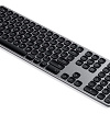 Беспроводная клавиатура Satechi Aluminium Bluetooth Wireless Keyboard. Серый космос