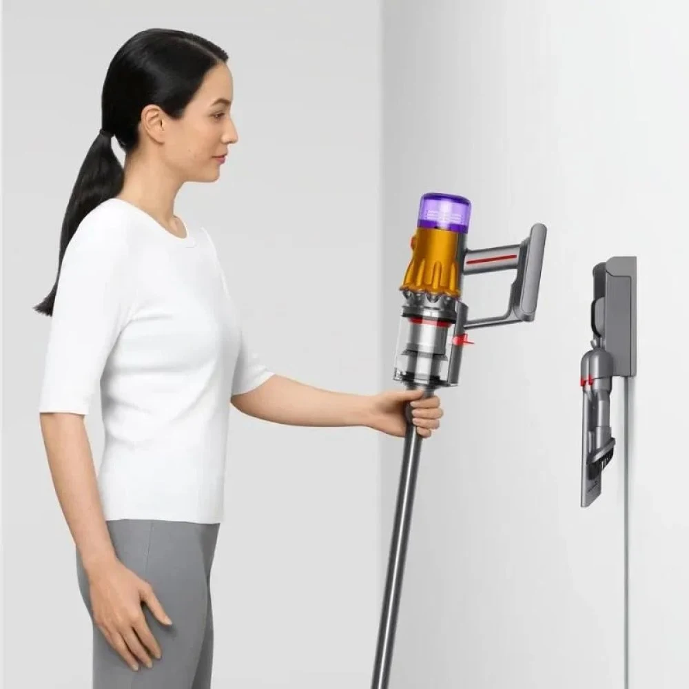 Пылесос беспроводной Dyson V12 Detect Slim Absolute (yellow / nickel) UK