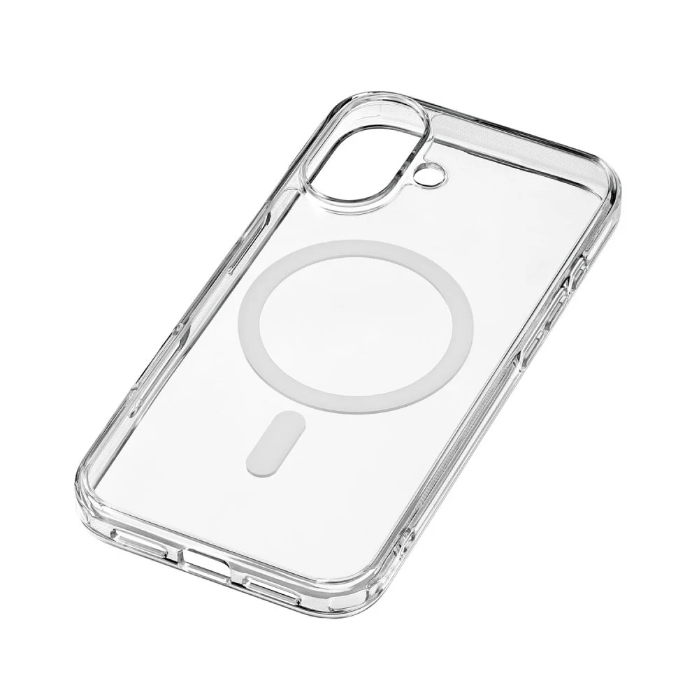 Чехол защитный uBear Real Mag Case для iPhone 16. Цвет: прозрачный