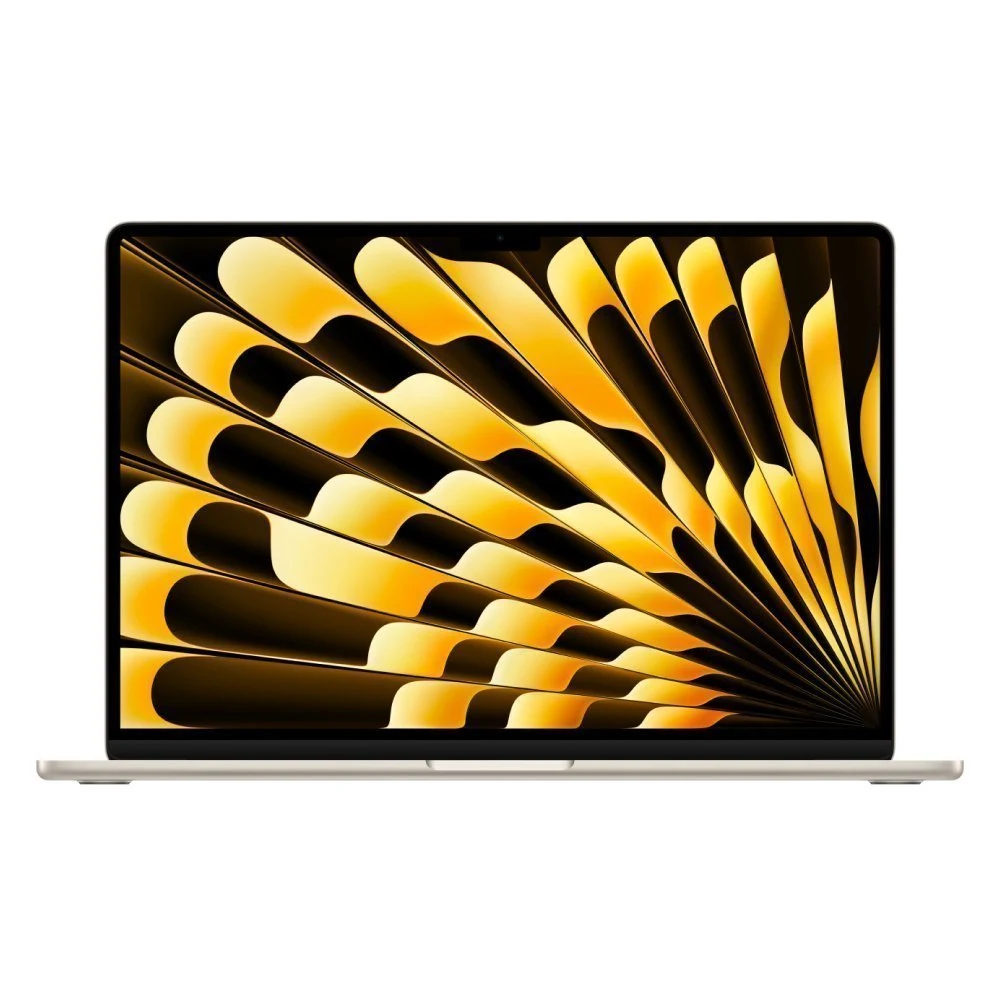 Ноутбук Apple MacBook Air 15" (M3, 2024), 8 ГБ / 256 ГБ SSD Цвет: "Сияющая звезда"