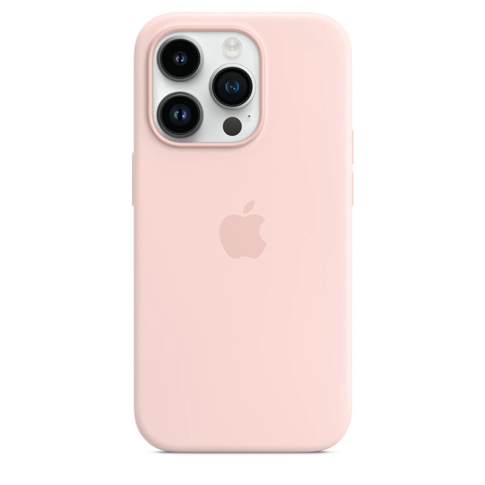 Силиконовый чехол MagSafe для iPhone 14 Pro Silicone Case with MagSafe - Chalk Pink