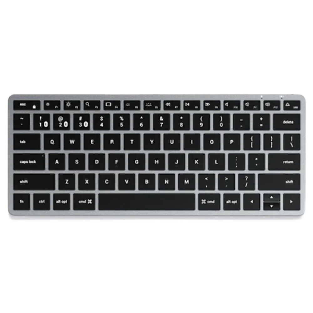 Беспроводная клавиатура Satechi Slim X1 Bluetooth Keyboard. Цвет: серебристый