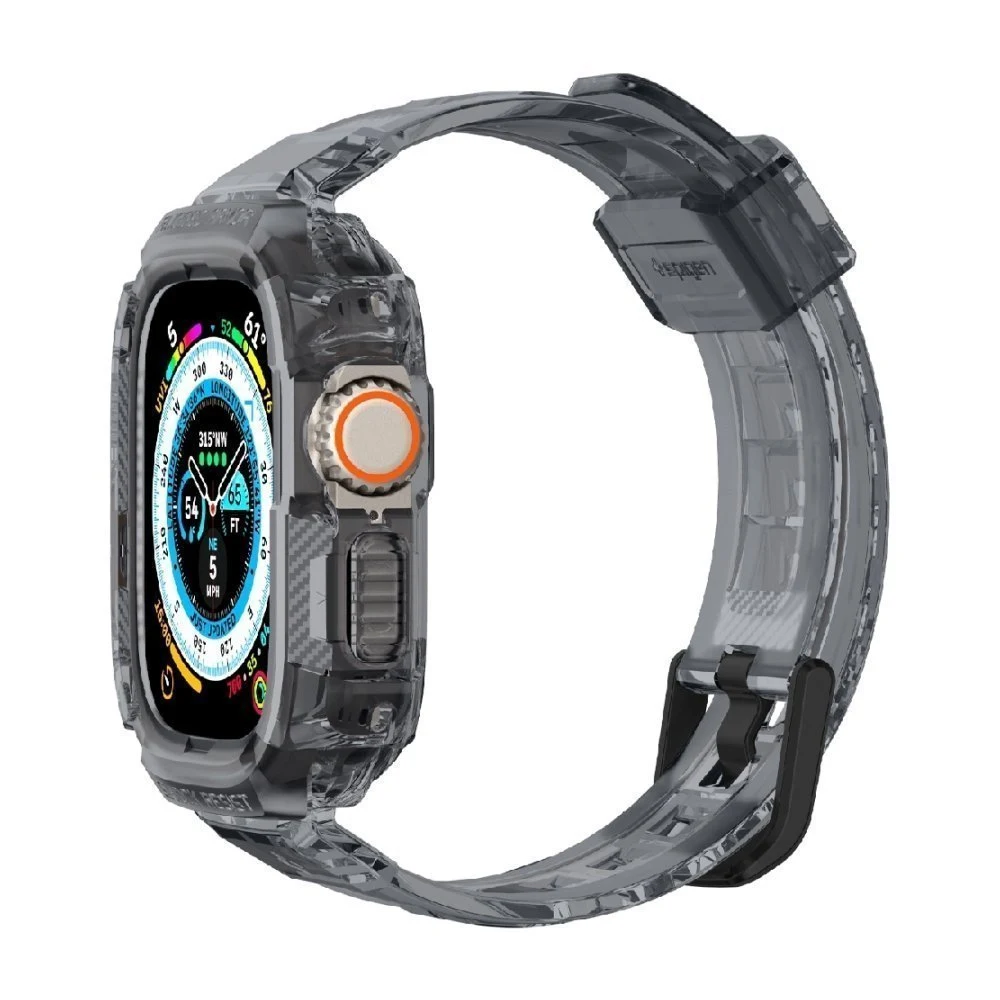 Чехол Spigen Rugged Armor Pro для Apple Watch Ultra 49мм. Цвет: прозрачный