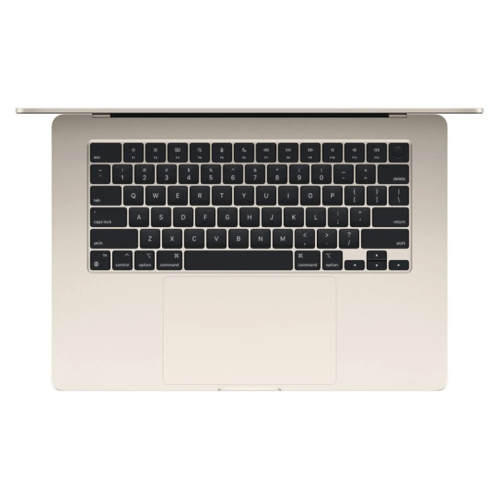 Ноутбук Apple MacBook Air 15" (M3, 2024), 8 ГБ / 256 ГБ SSD Цвет: "Сияющая звезда"